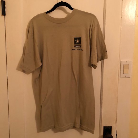 Vintage Army Tan Tee - Picture 3 of 5